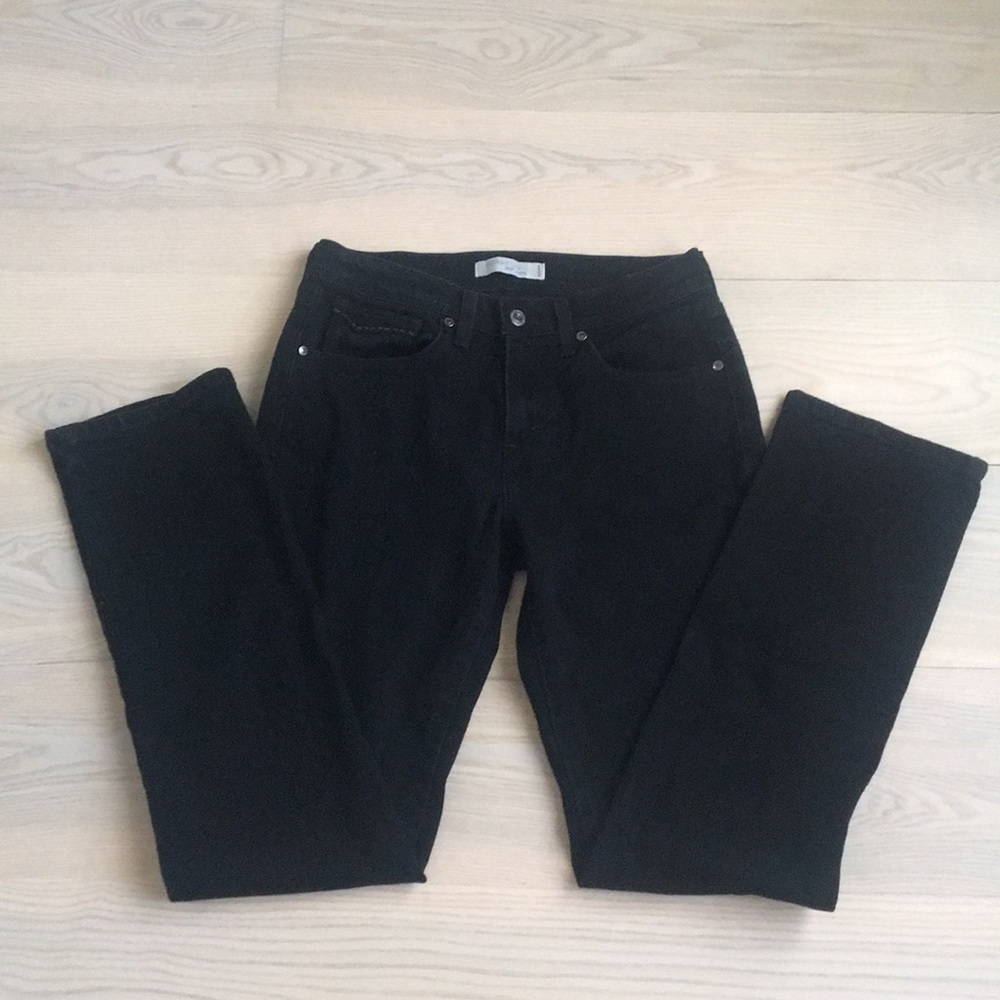 Levi’s 505  Black Denim Straight Leg 6 M Jeans